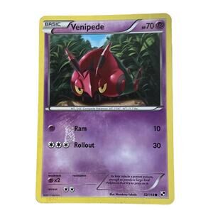 Venipede Pokemon‎ Card